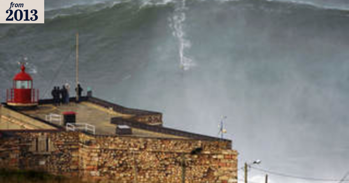 Monster wave 'very challenging'