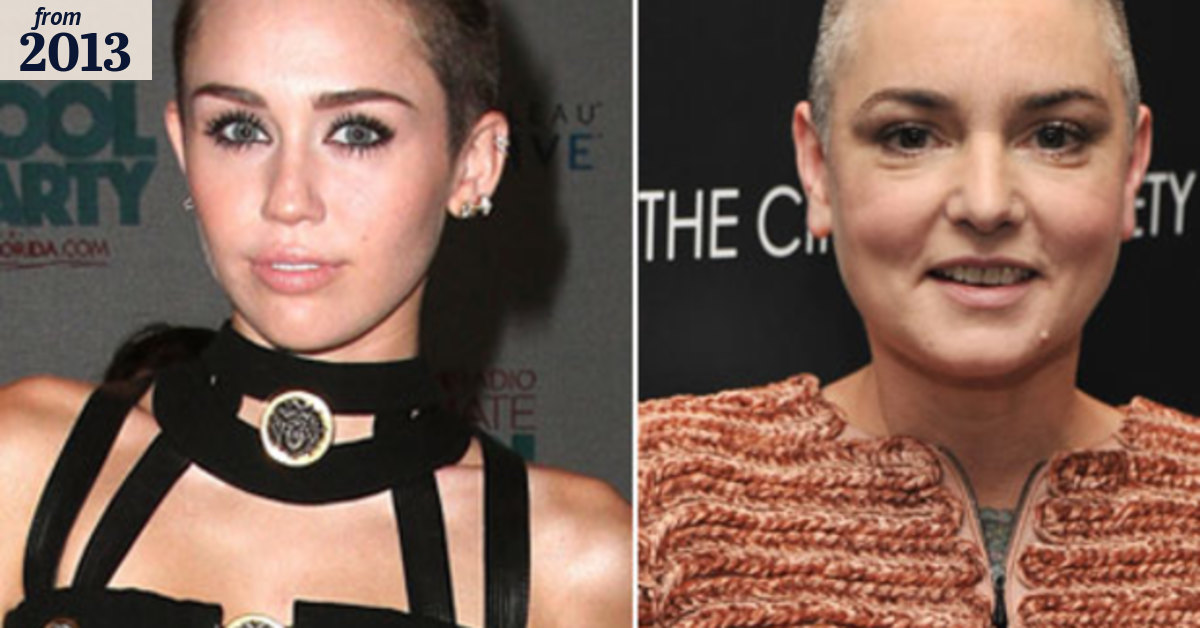 Miley to Sinead: I'm too busy performing and hosting on TV to write back