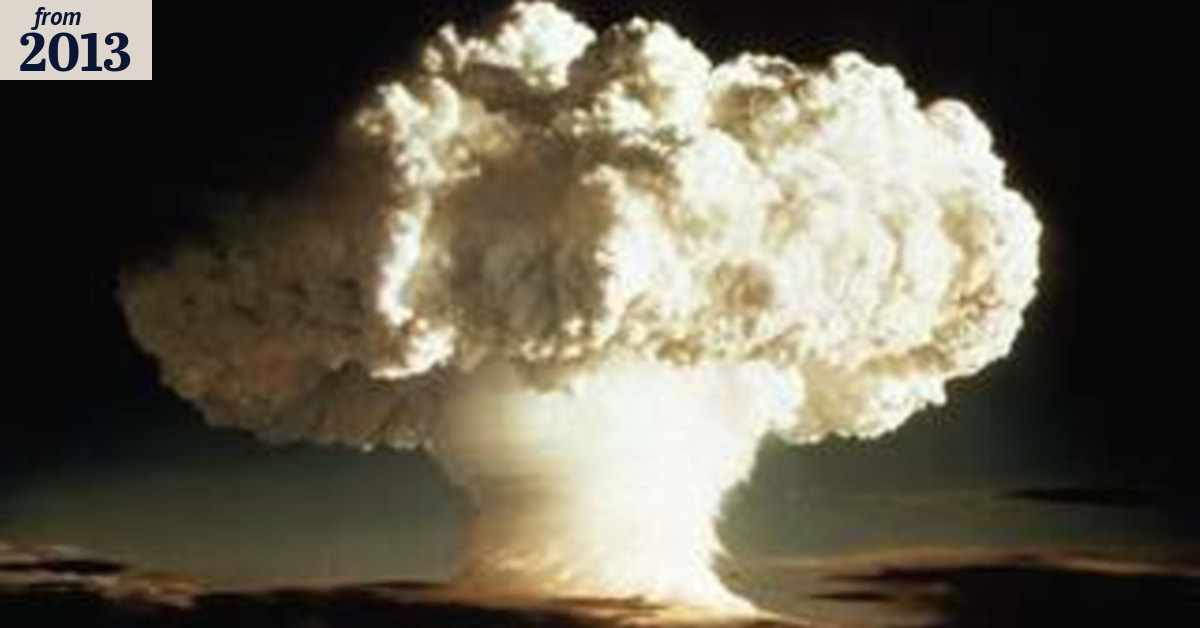 So, how does a nuclear bomb work?