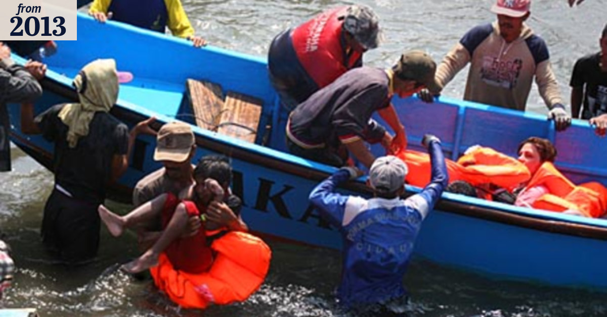 Sinking survivors say they will try again