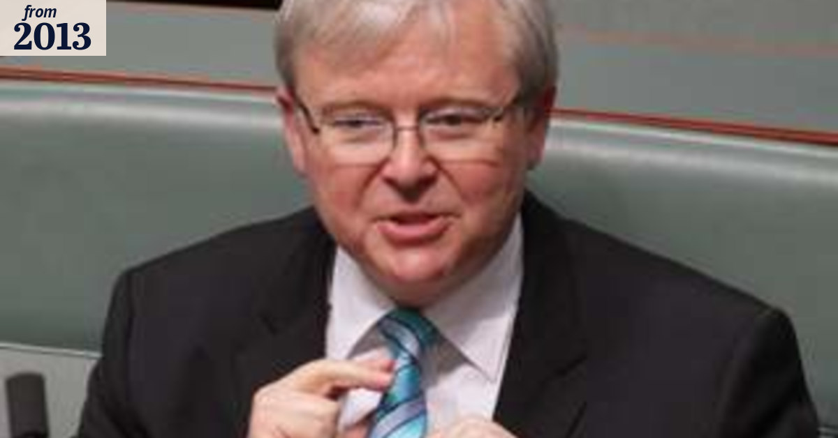 Rudd steps up against Abbott