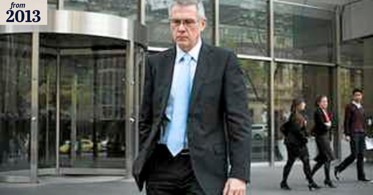 RBA official 'warned worker about trail'