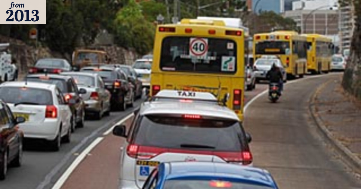 Bus running late again? Blame it on city traffic