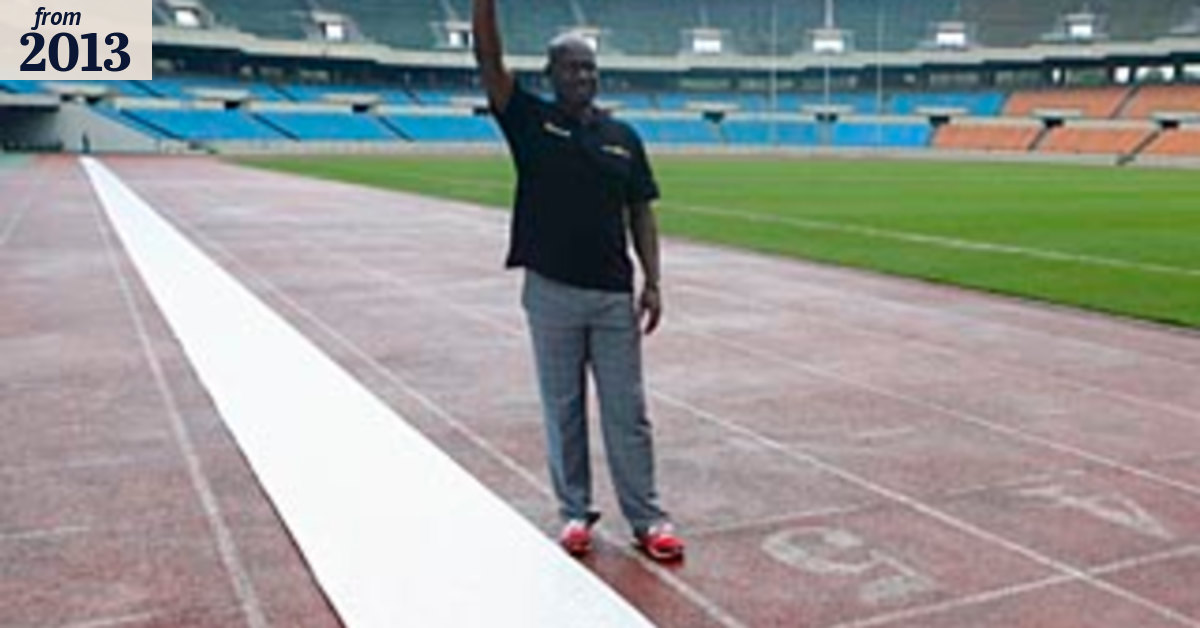 Ben Johnson back at site of race that destroyed him