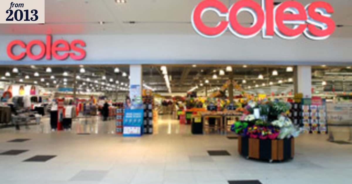 Predatory behaviour? Investigation at Coles