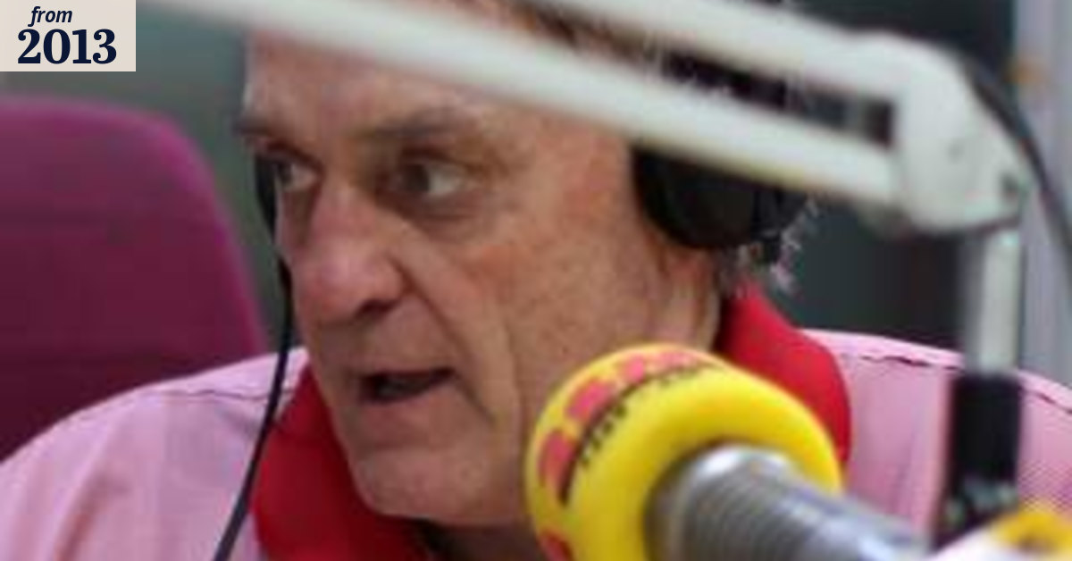 Spend the day with: A morning radio announcer