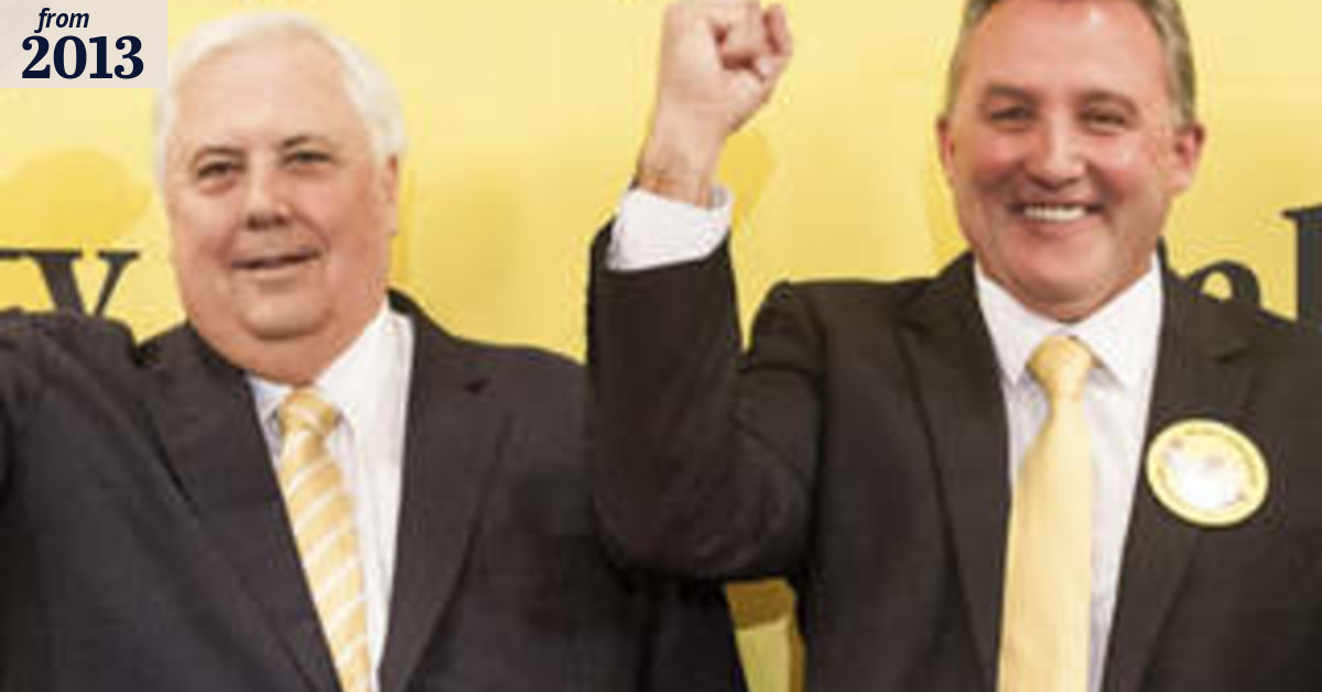 AFL legend Doug Hawkins stands for Palmer party
