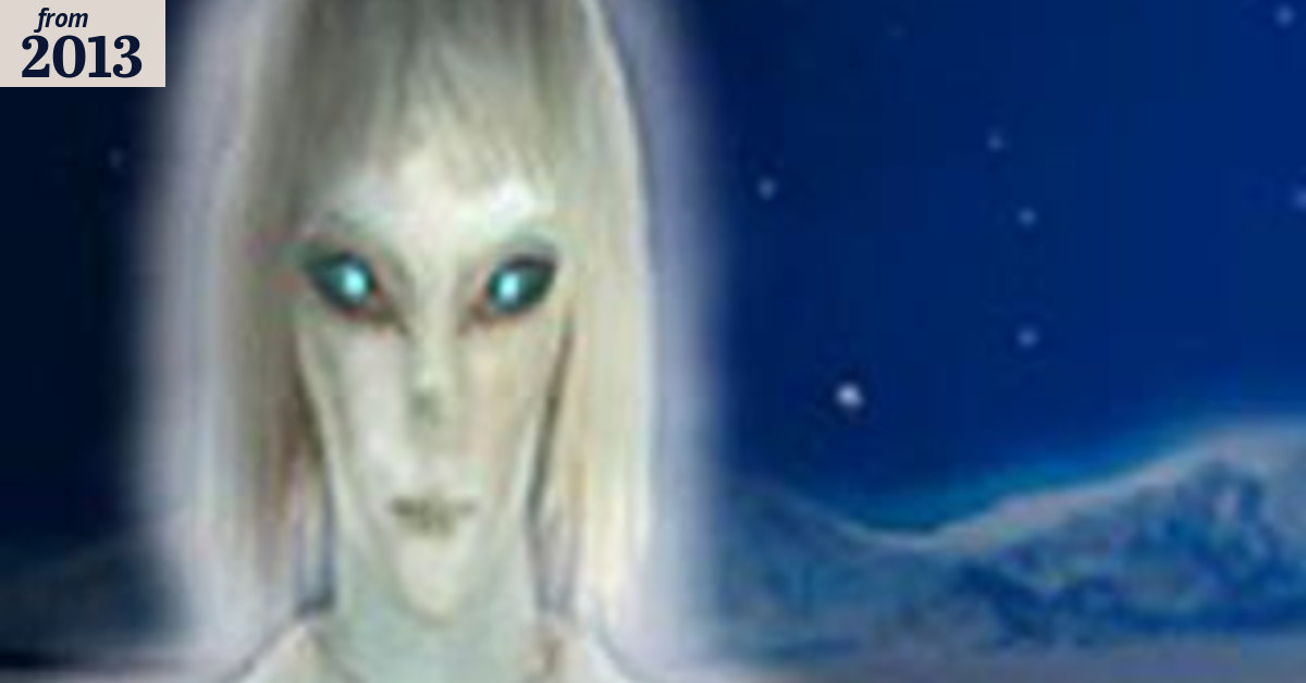 The truth is out there: aliens visit to help, and use the loo