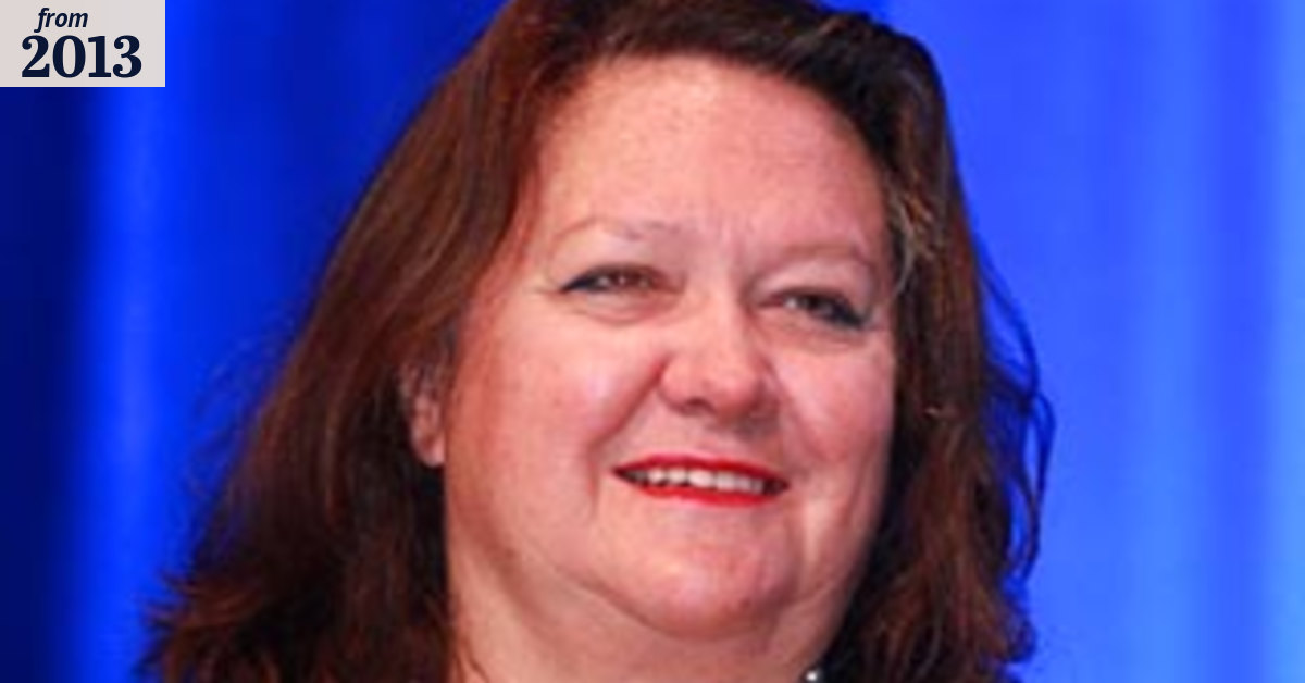 Rinehart finally reveals Hancock finances