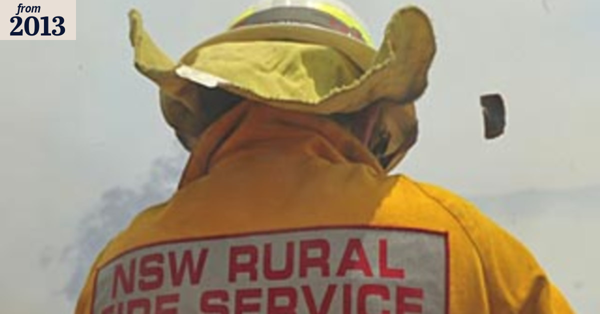 From a war room, the Rural Fire Service plans defence of state