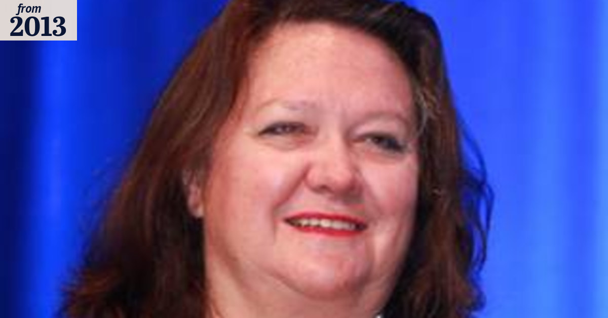 Rinehart urges Rio Tinto to move to Perth