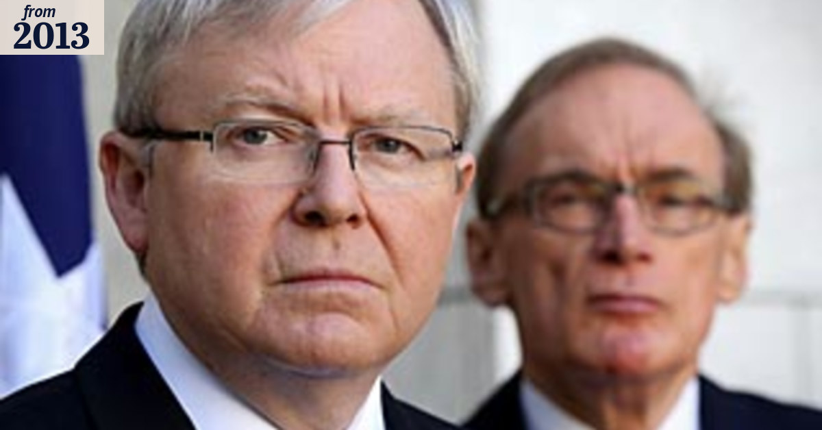 Kevin Rudd calls for caution on Syria