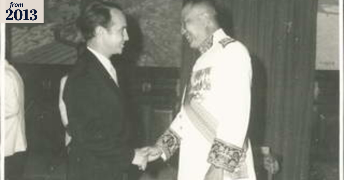 Skilled diplomat made the world his home