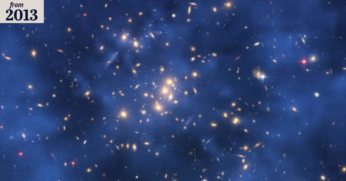 First clues in search for universe's dark matter