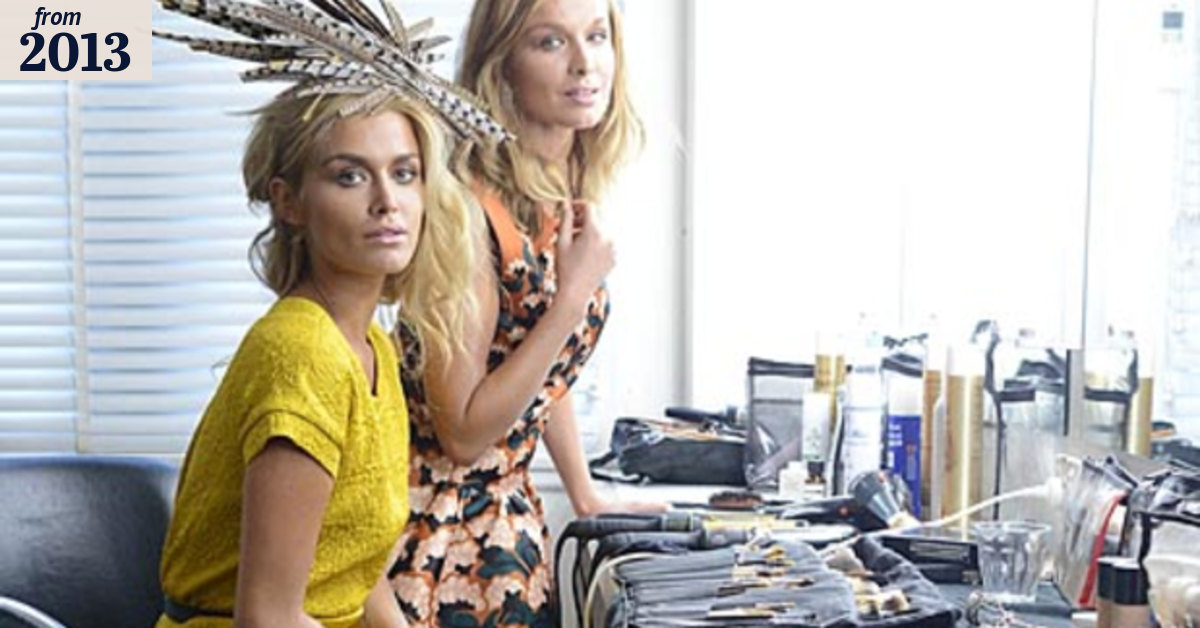 Tozzi sisters glad to see mum on fashion tour for Spring Racing Carnival