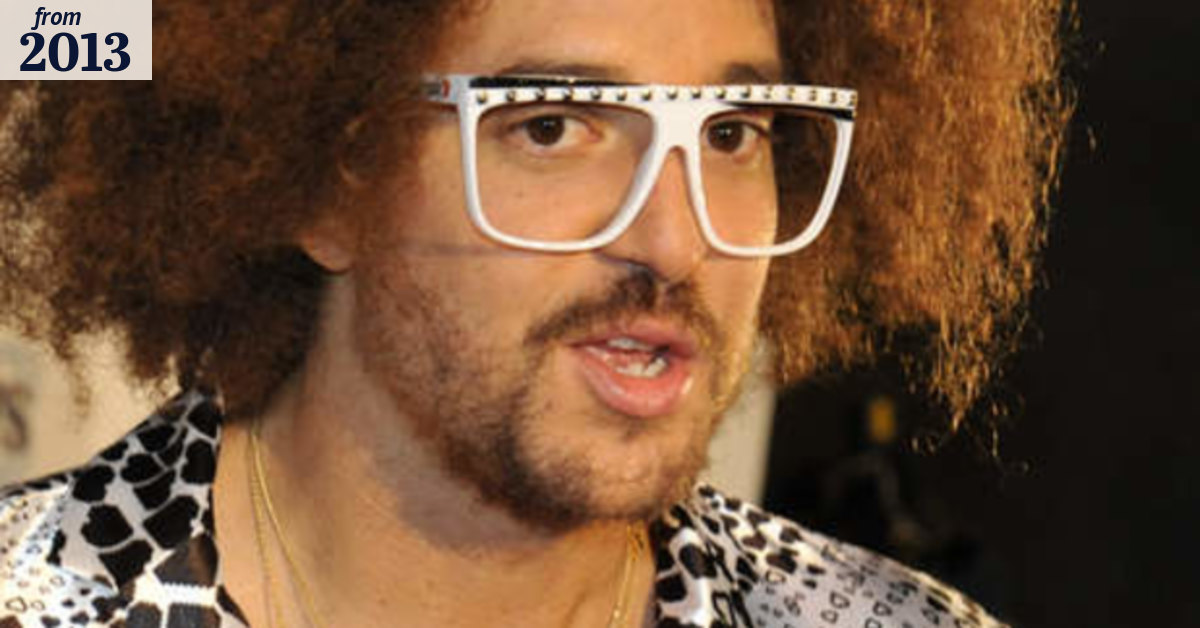 Redfoo's record label lost his song on iTunes