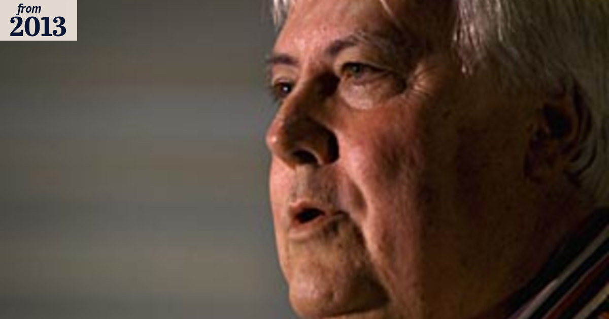 Watch out Canberra, Clive's coming
