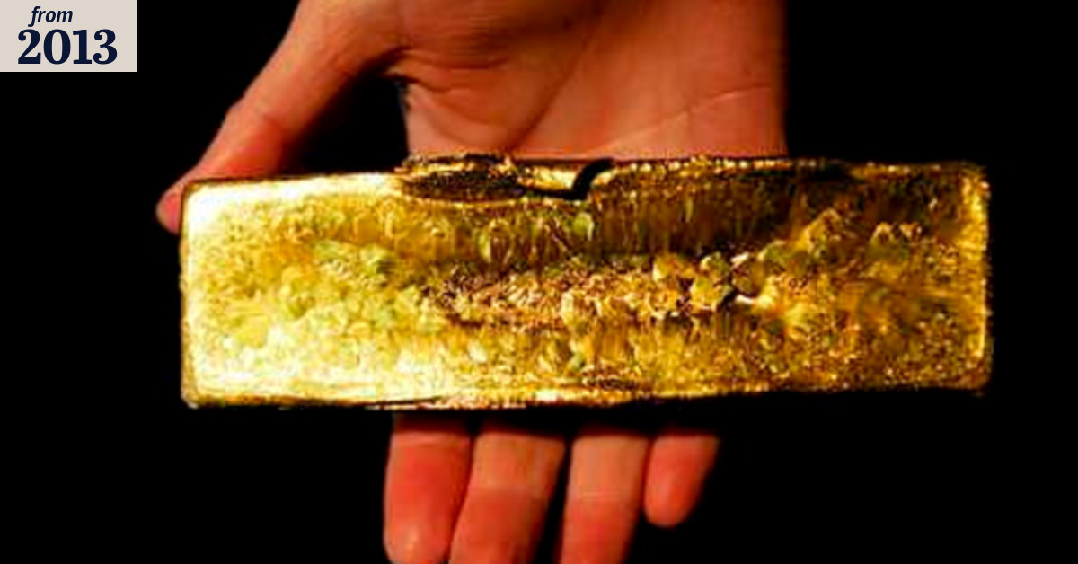 Who's to blame for great gold collapse?