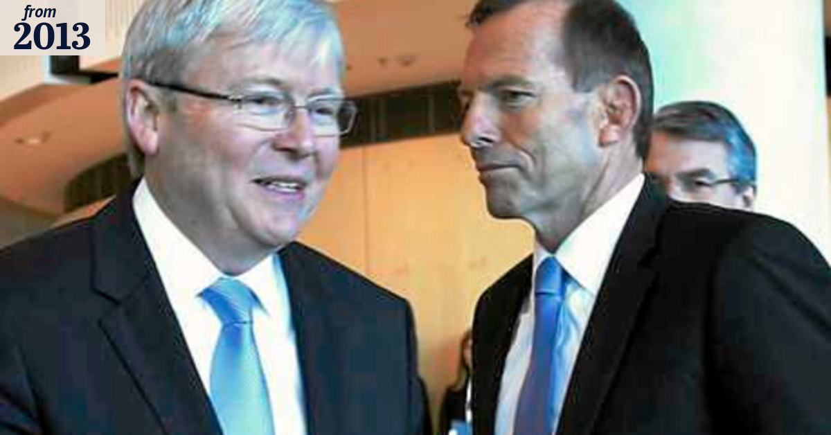 What is Kevin Rudd's height? Wouldn't you like to know?