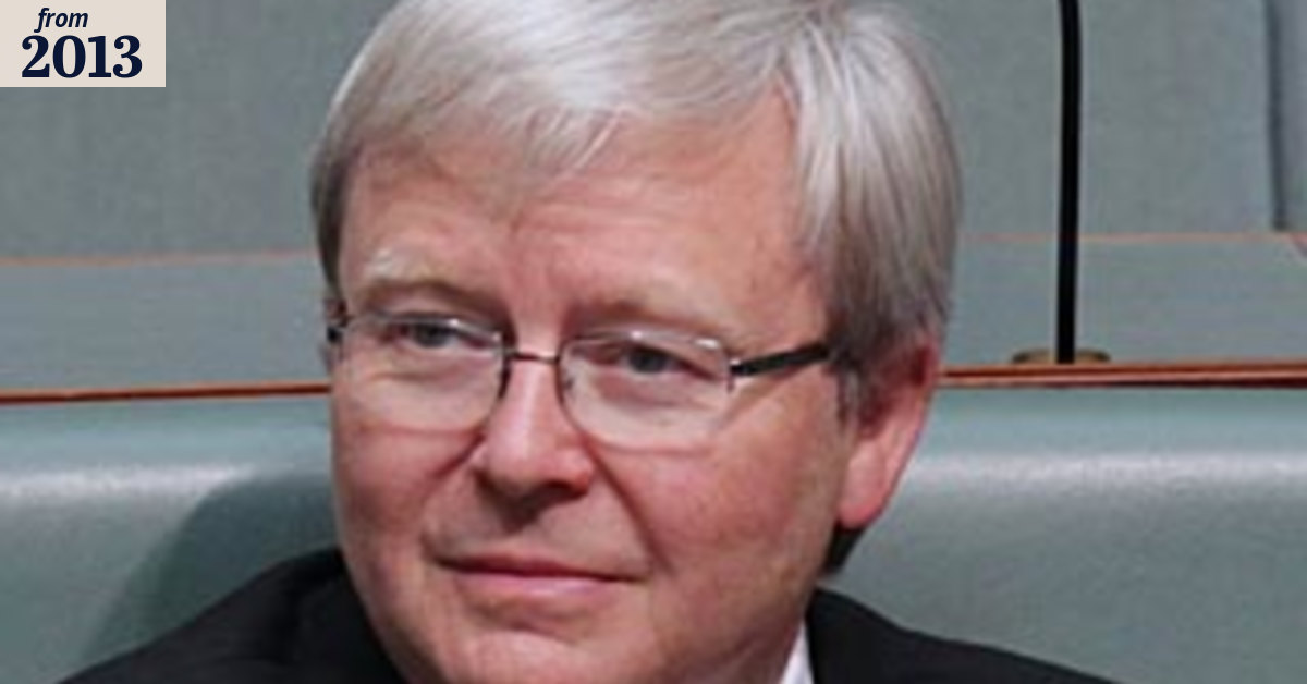 Rudd forces gather