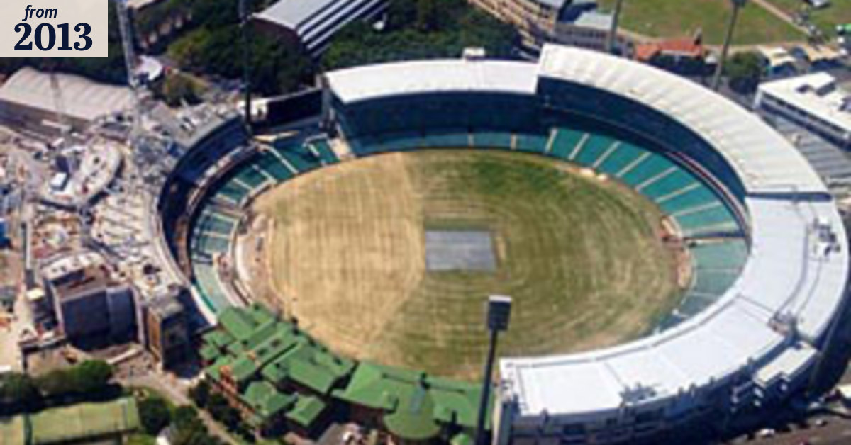 SCG revamp won't be complete in time for the big match