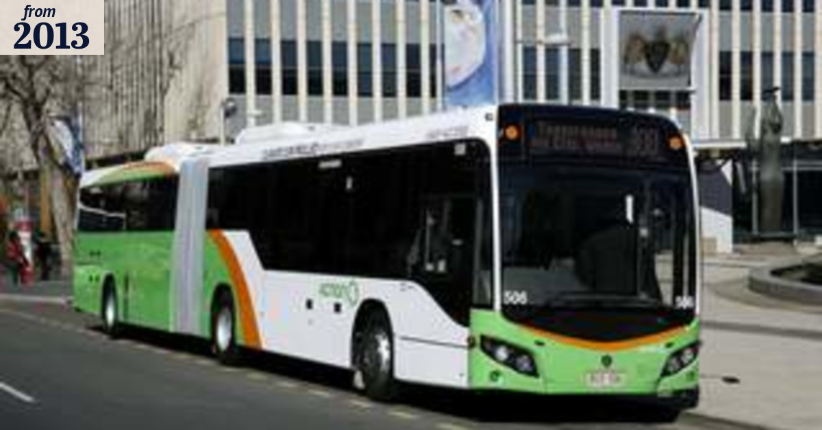 ACT buses running late, new technology shows
