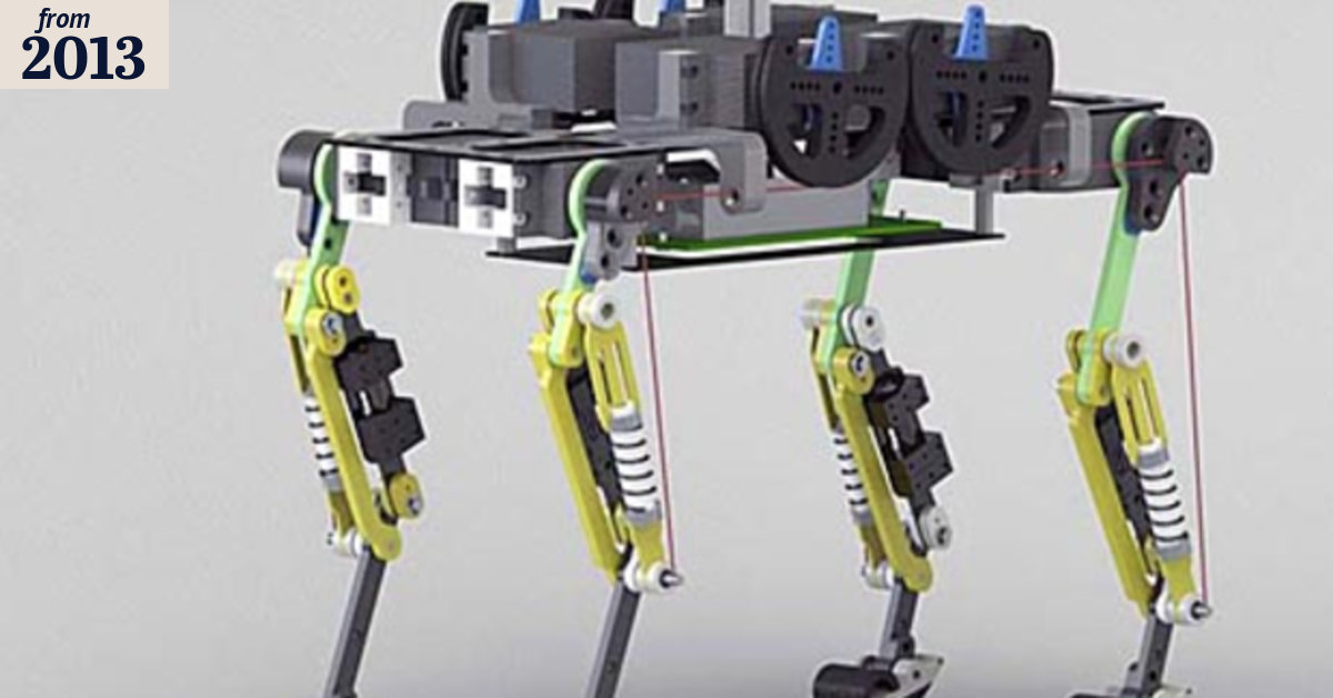 Robot that runs like a cat springs to life in Switzerland
