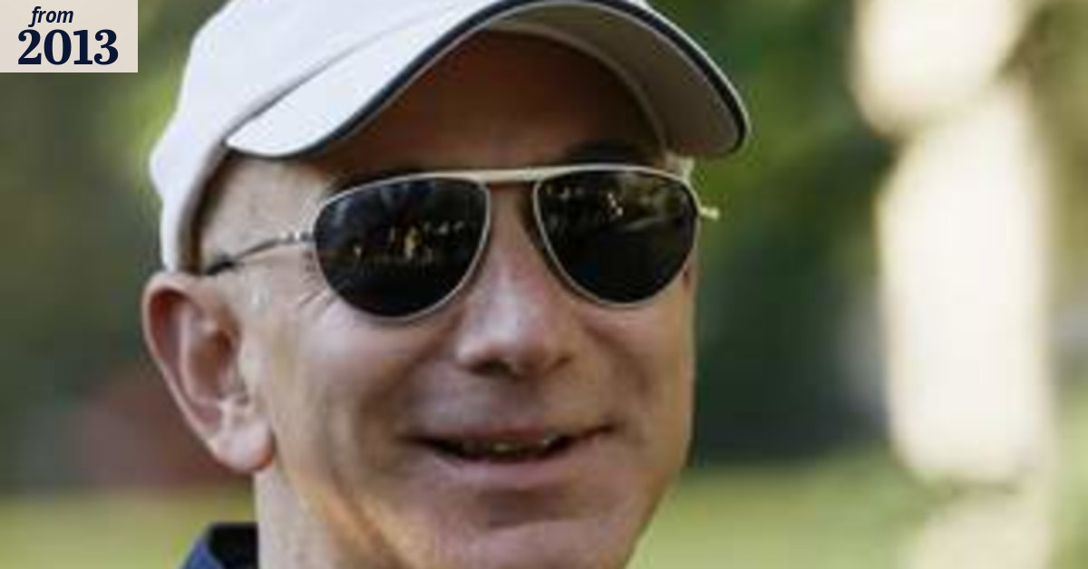 Why Jeff Bezos bought The Washington Post