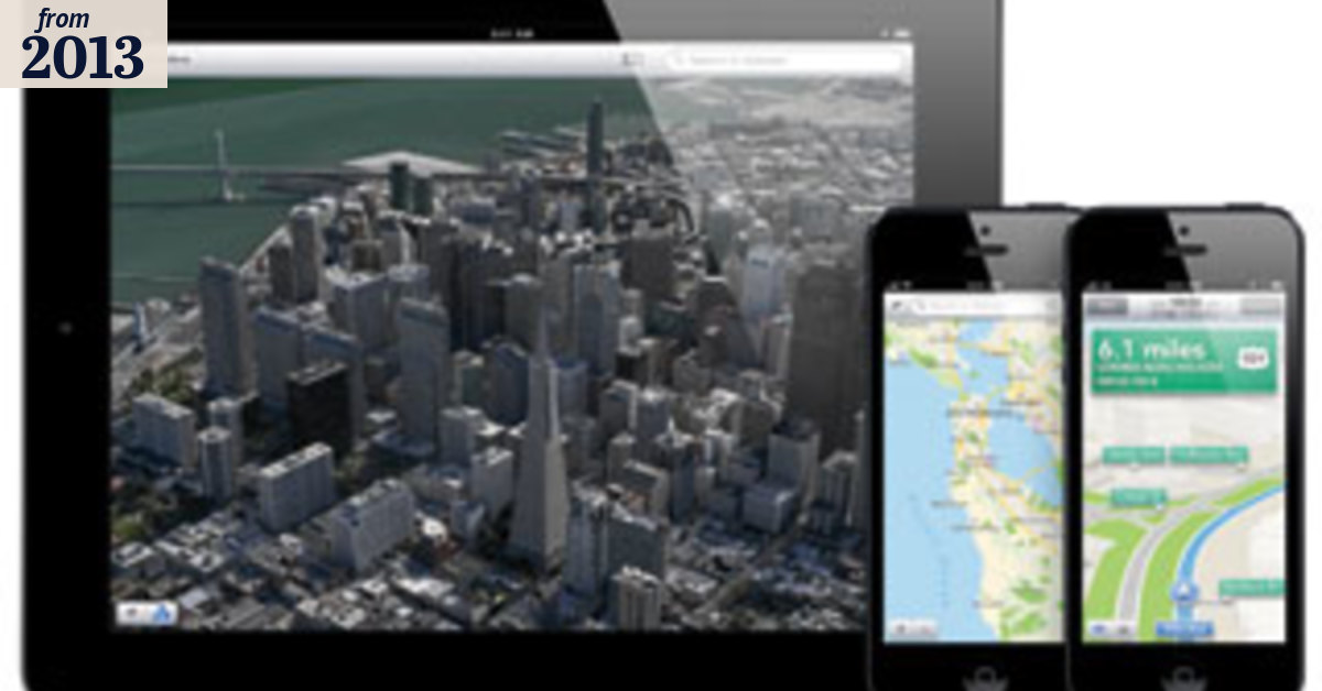 Apple Maps back on track