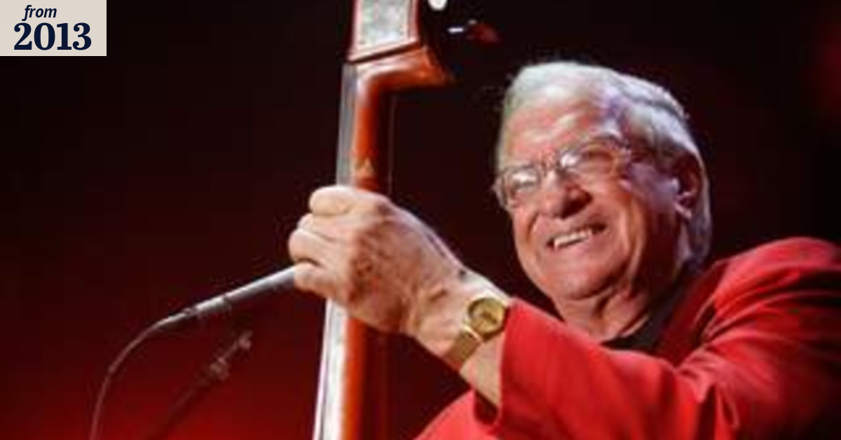 Bassist who rocked around the clock