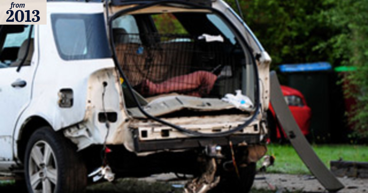 Mystery car explosion shatters windows