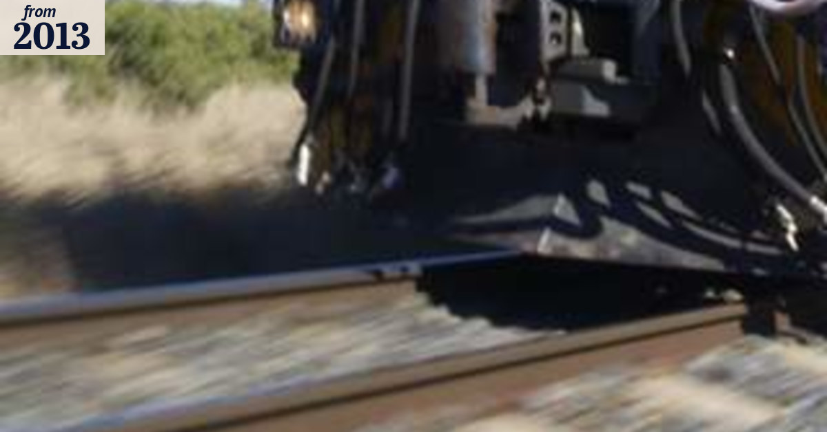 Man loses arm after being hit by a train