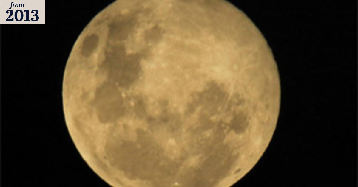 Supermoon shines over Perth