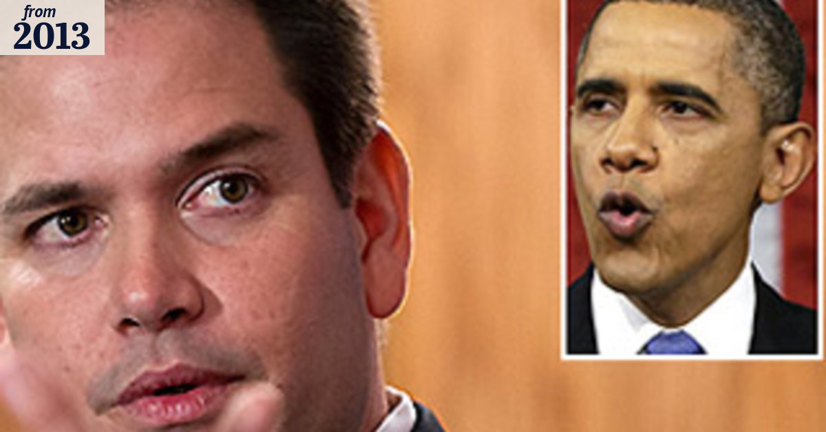Que? Rising Republican gets the message out - twice