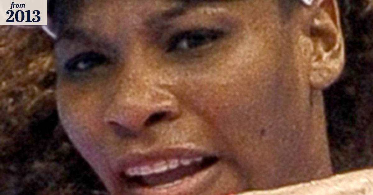 The ankle is fine: Serena