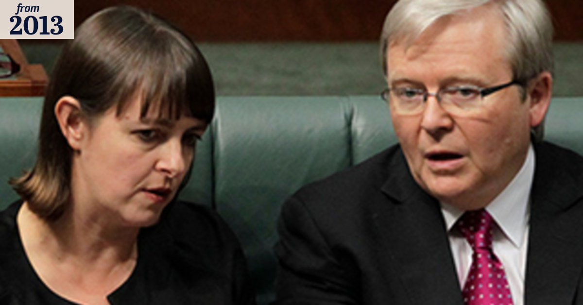 Rude and dysfunctional: Roxon blasts the reign of Rudd