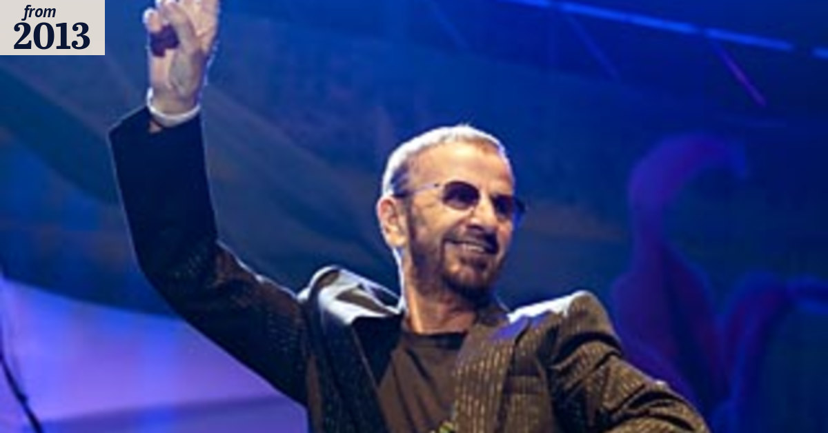 Ringo captivates, with a little help from his friends