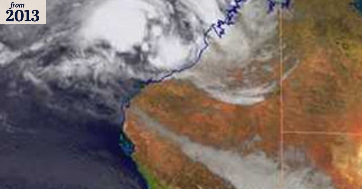 Cyclone warning issued as storm builds off WA