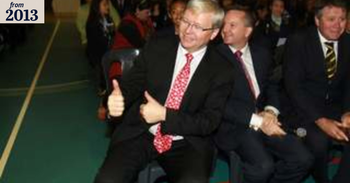 The case against Rudd