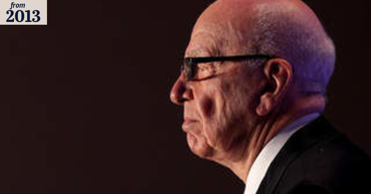 Raging Rupert entitled to his opinion: Rudd