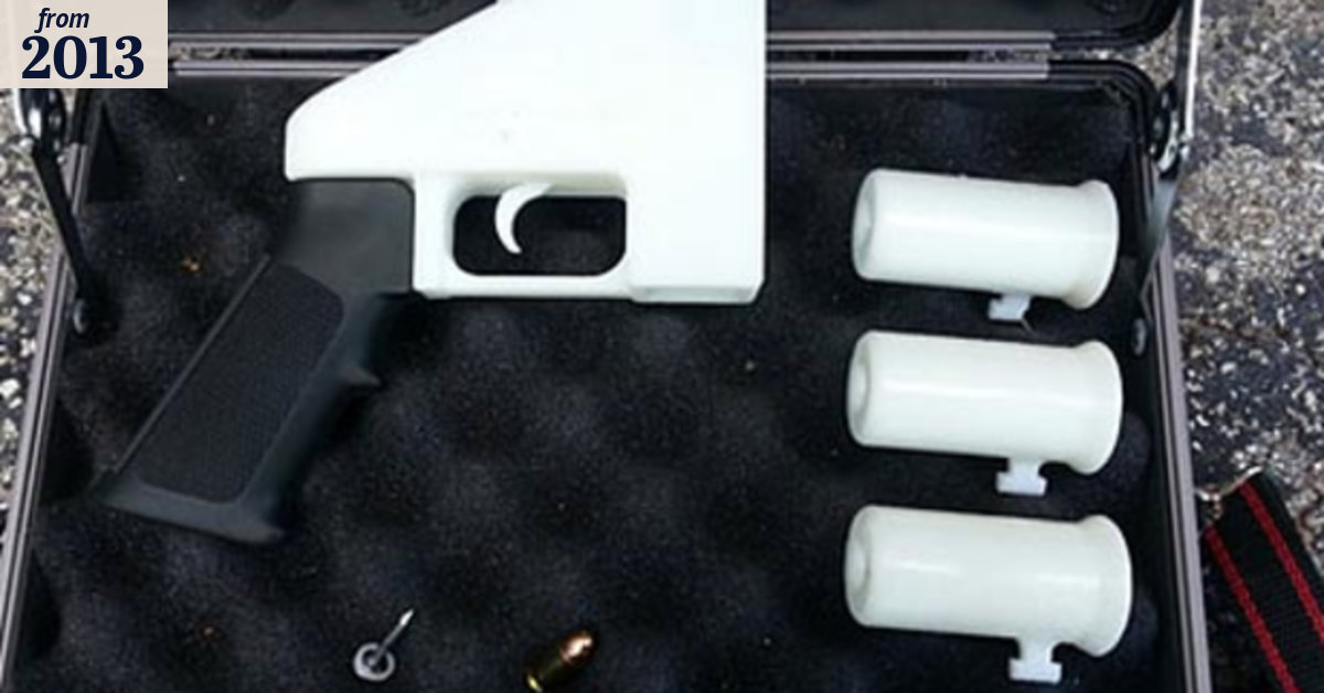 Files posted online to 'print' working gun