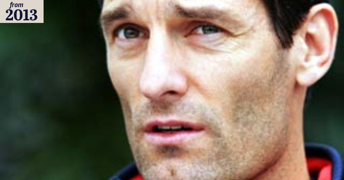 'Not very clever': Webber angry after crash costs him podium place