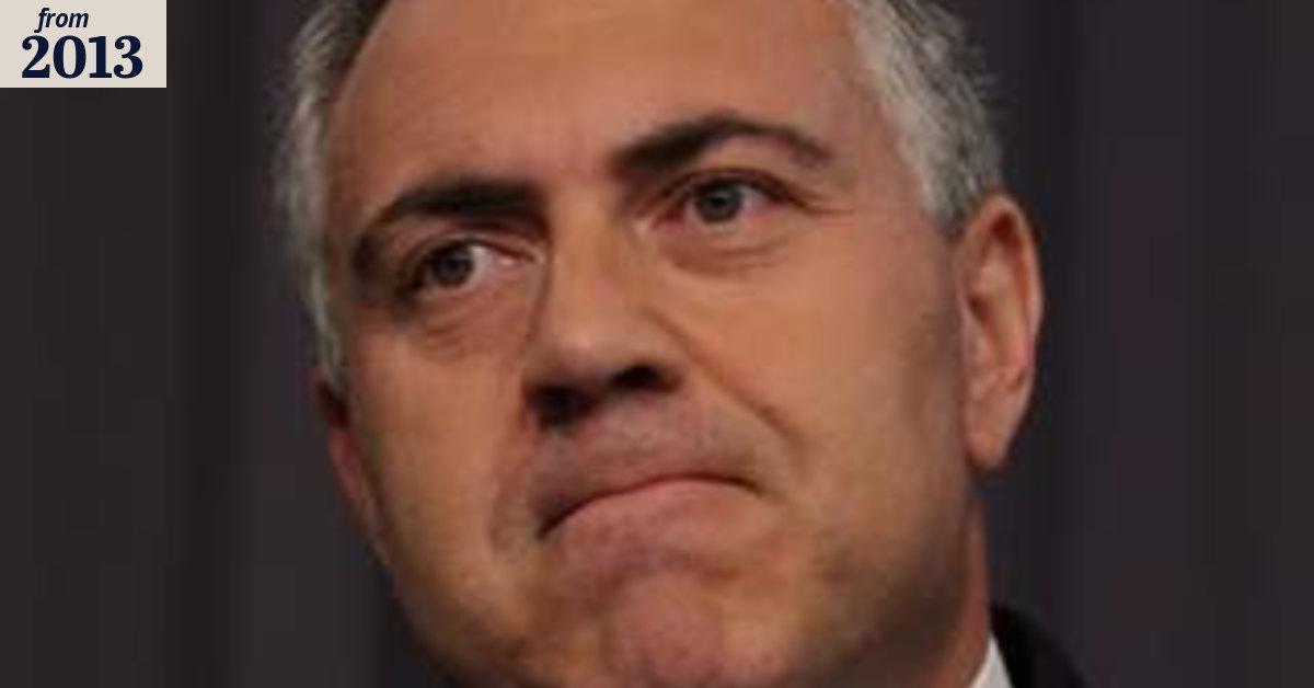 Joe Hockey willing to ditch debt ceiling to break deadlock