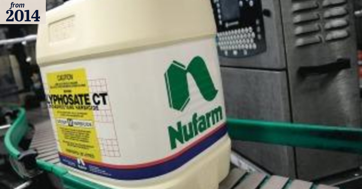 Nufarm soars as better weather drives crops
