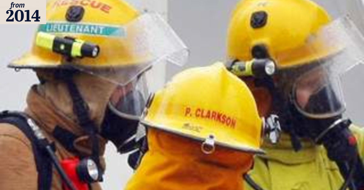 Toxic fire is declared safe