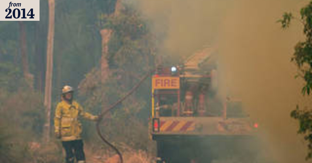 Perth hills fire: danger remains as blaze contained and controlled