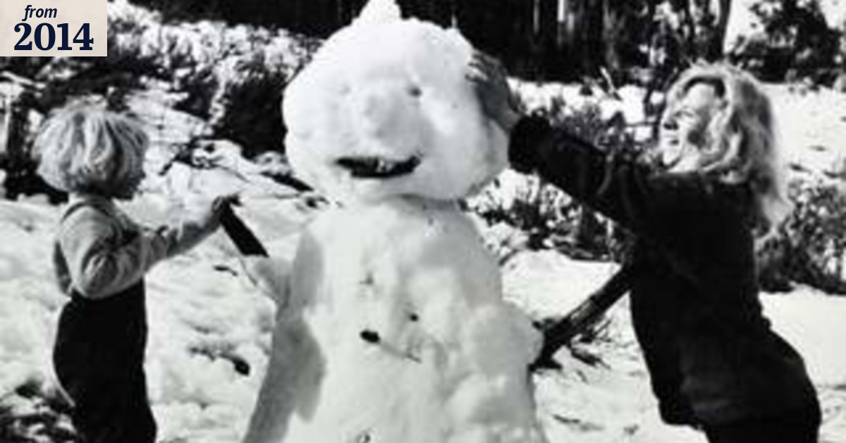 Flashback Friday- In the Snow.