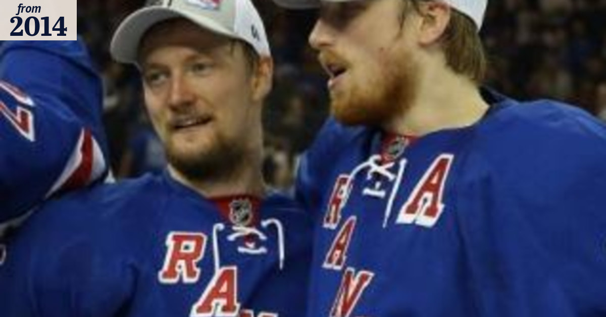 Rangers talk of town in New York