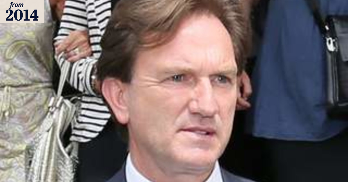 $70k theft but no conviction for former Hawthorn director Greg Cook