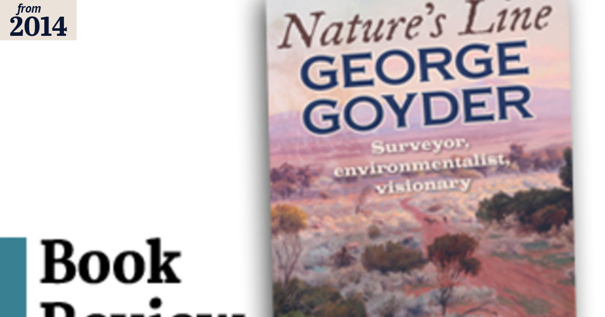 George Goyder's great divide